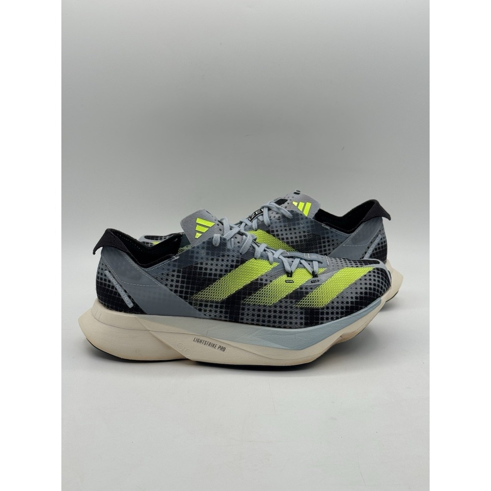 Adidas Adinero Adios Pro 3 Men's Wonder Blue Lucid Lemon Running Shoes Size 6.5 - Picture 12 of 14